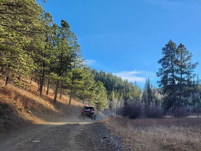 ATV Trails ATV in the black hills