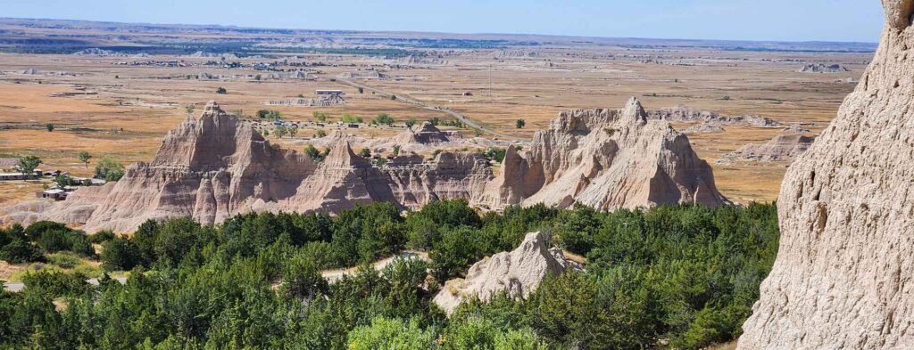 Badlands National Park Badlands National Park view