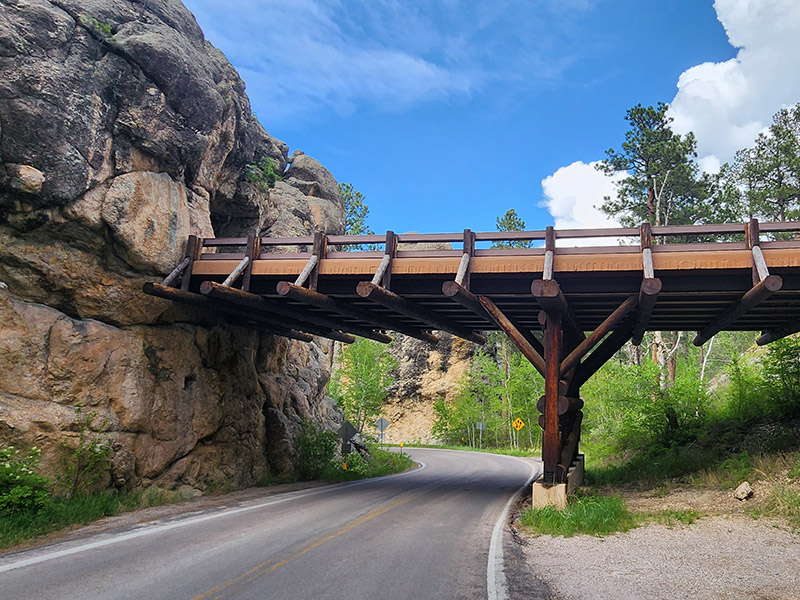Iron Mountain Road in South Dakota Iron Mountain Road – Pigtail Bridges