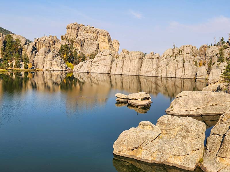 Sylvan Lake Sylvan Lake in the fall